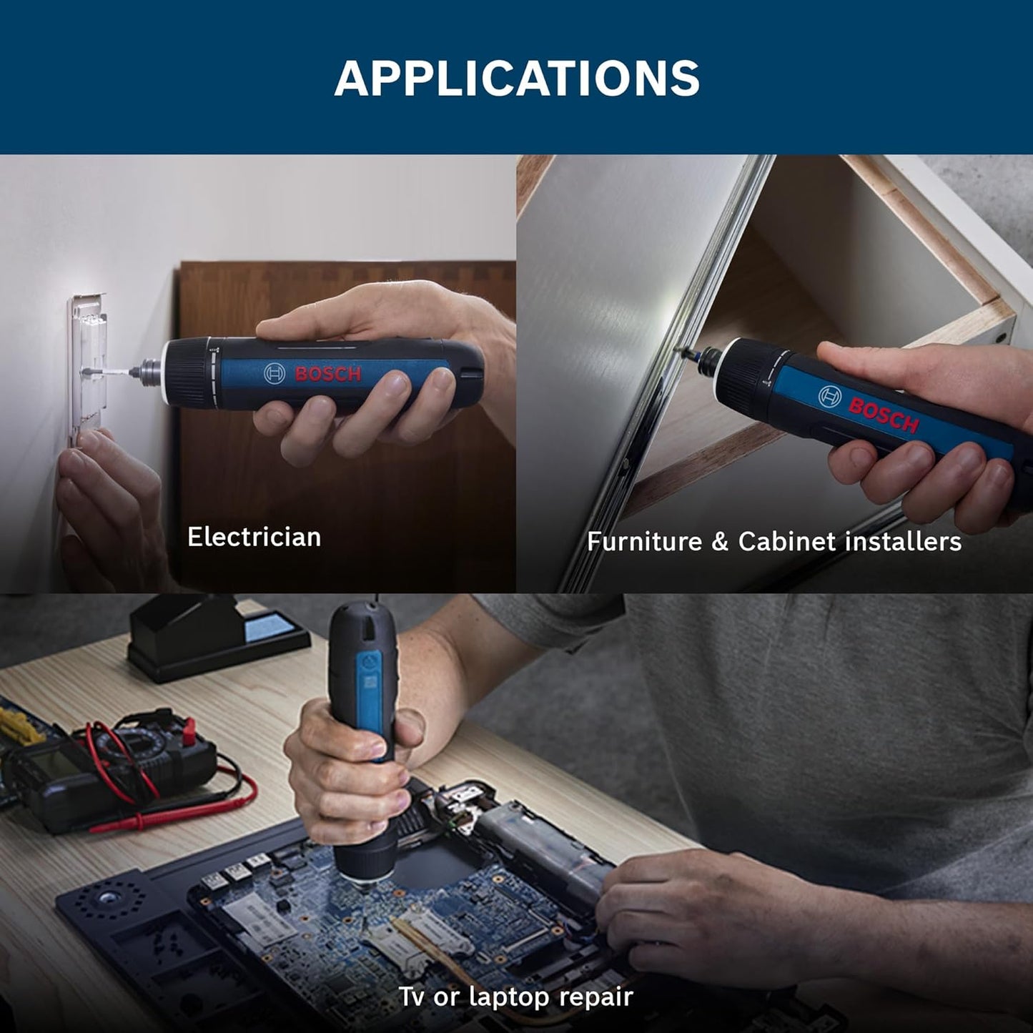 Boltmax GO 3.0 Professional Screwdriver Kit | 9-Piece Screwdriver Bit Set | 2.0Ah Battery | Speed 360 RPM